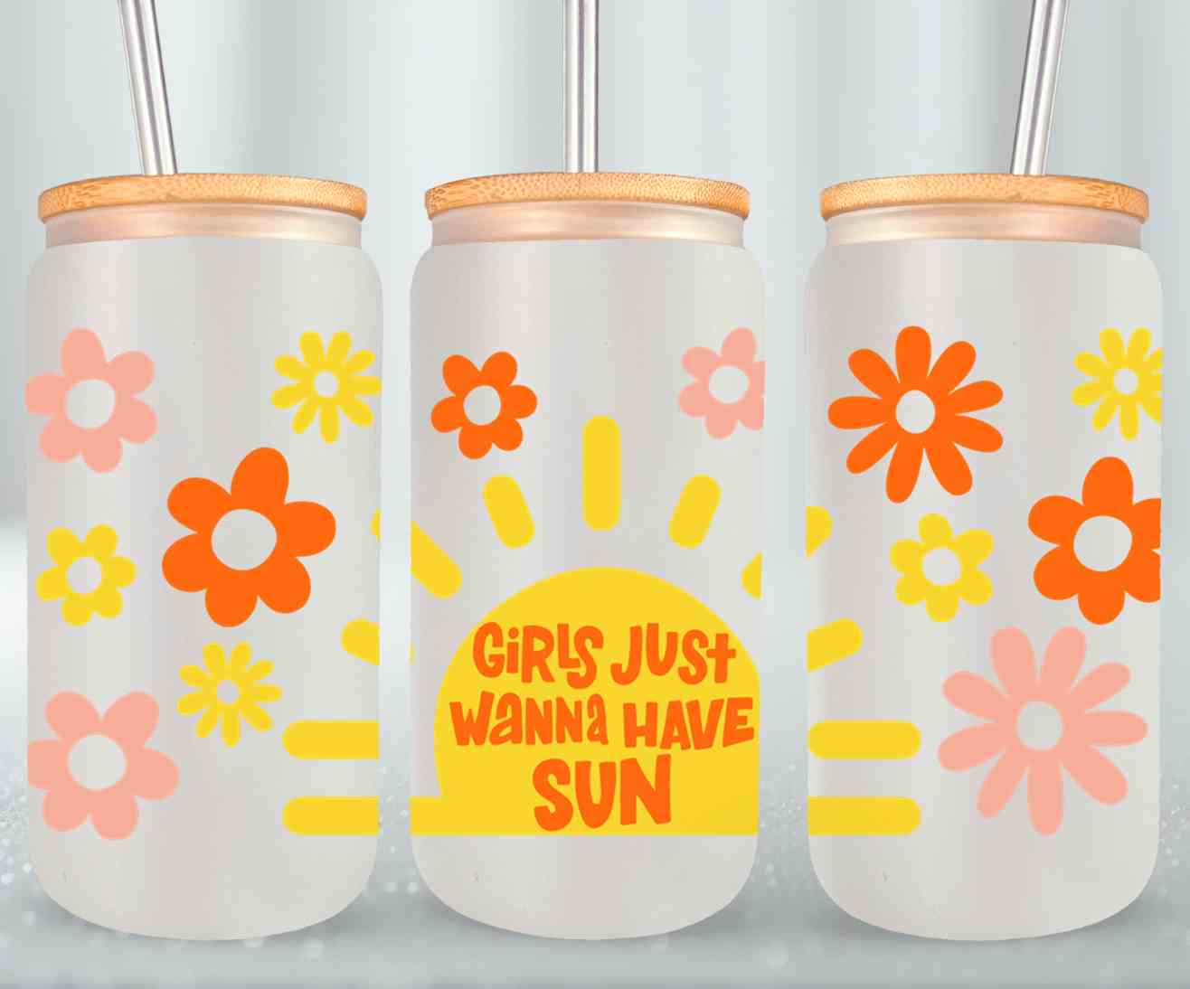 Girls Just Wanna Have Sun Floral-10684
